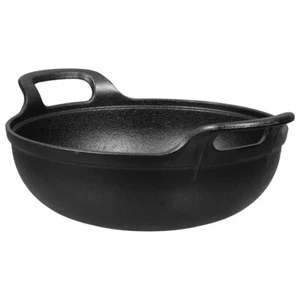 Padella in ghisa antiaderente per uso domestico pentola rotonda pentola da cucina domestica ghisa - Foto 1 di 12