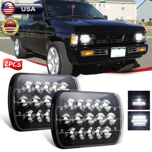 Faro LED de haz alto/bajo de 5x7" 7x6" pulgadas para camioneta Toyota Tacoma - Imagen 1 de 12