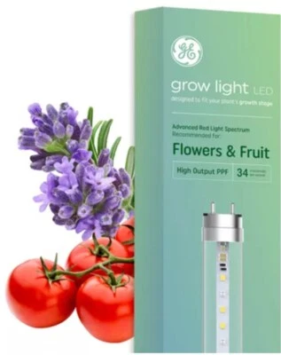 (1) GE 48" LED Grow Lights. Optimal For Flowers And Fruit.  - Изображение 1 из 4