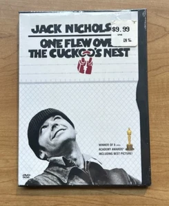 One Flew Over the Cuckoos Nest DVD NEW Sealed 1975 Jack Nicholson Best Picture - Picture 1 of 3