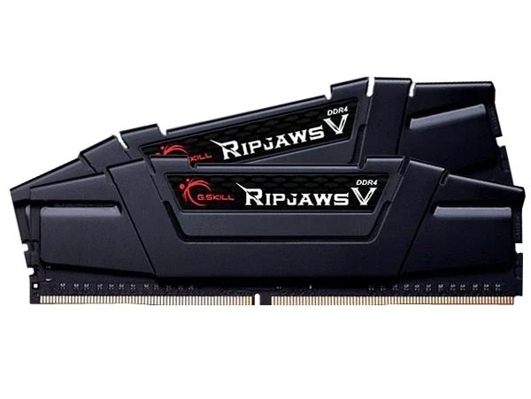 16GB G.Skill DDR4 PC4-25600 3200MHz Ripjaws V CL16 Dual Channel kit 2x8GB 1.35V - Image 1 of 1
