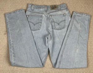 Jeans vintage Levi’s SilverTab uomo taglia 30x34 lavaggio chiaro vestibilità ampia Y2K skater - Foto 1 di 9