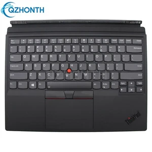 Used Palmrest with US Backlit Keyboard For Lenovo Thinkpad X1 Tablet 3rd Gen3 - Picture 1 of 2