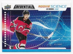19/20 UPPER DECK CREDENTIALS ROOKIE SCIENCE Hockey (#RS1-RS32) U-Pick From List - Picture 1 of 33