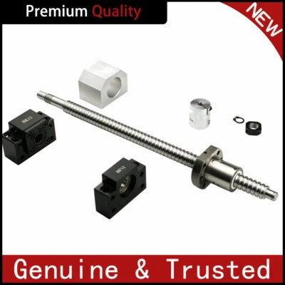 SFU1605/1204 Ballscrew with End support ＆ ballnut housing ＆ Coupling 200-1700mm - Image 1 of 4