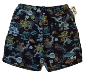 Pantalones Cortos Híbridos Lifted Research Group Para Hombres LRG Subacuáticos Negros Nuevos con Etiquetas S, M, L, XL - Imagen 1 de 6