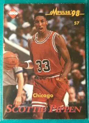 1997-98 COLLECTOR'S EDGE IMPULSE SCOTTIE PIPPEN KEON CLARK #57 BULLS MAGIC - Image 1 of 2