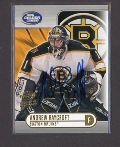 2003-04 Pacific Calder Autograph #176 Andrew Raycroft 123/250 - Picture 1 of 2