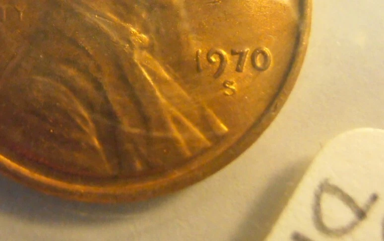 1970 S Small Date Cent AND 40% Silver Kennedy Half  (70SDMS) - Image 1 of 4