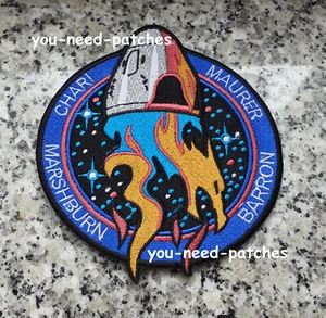 NASA Space ESA Crew-3 Chari Marshburn Maurer Barron Crew Dragon Patch Emblem - Bild 1 von 1