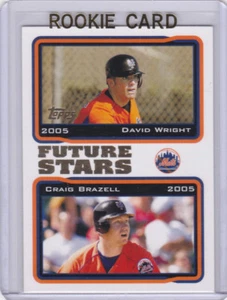 DAVID WRIGHT ROOKIE CARD New York Mets Baseball TOPPS FUTURE STARS RC - Picture 1 of 2