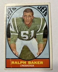 1967 Topps Football Ralph Baker #90 - Bild 1 von 2