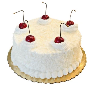 Pastel falso cereza de coco DEZICAKES comida artificial pastel de coco - Imagen 1 de 8