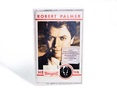 ROBERT PALMER Cassette Tape Heavy Nova SIMPLY IRRESISTABLE SEALED RARE - Image 1 of 4
