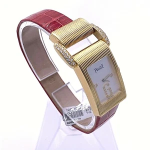 Piaget 18K Yellow Gold & Diamonds Miss Protocole Watch - Picture 1 of 11