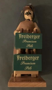 Deutscher Weihnachtsräuchermann - Gastwirt "Freiberger Bier" - Bild 1 von 7