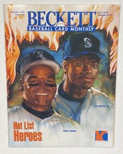 Beckett Baseball Card Monthly Nov 1994 Frank Thomas Ken Griffey Jr Mickey Mantle