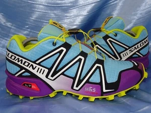 SALOMON SPEEDCROSS 3 SCHUHE BUNT GR 40 SCHUHE TREKKING TRAIL WANDERN SCHUHE /D76 - Bild 1 von 10