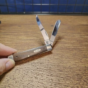 •••XX•• Case LTD XX, 1207 SS, Double Blade, Walnut Handle Folding Trapper Knife - Picture 1 of 16