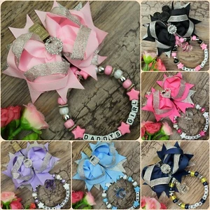 Personalised Pram charm for car seat pushchair changing bag 9 designs - Picture 1 of 2