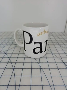 Starbucks city series 2002 ceramic coffee mug PARIS France  euc 16 fl oz - Picture 1 of 6