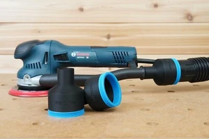 2 1/2" Shop Vac Hose Adapter for Bosch dual-mode sander GET65-5 & GET75-6N - Picture 1 of 4