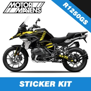 For 2020 BMW R1250GS Motocross Full Body Fairing Decal Sticker Graphics Kit Gold - Picture 1 of 7