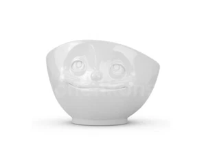  TV Tasse Kaffee Schale Gesicht verträumt weiß Schüssel Müslischale Fiftyeight - Bild 1 von 8