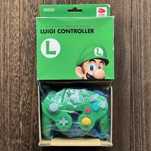 Caja Controlador Club Nintendo GameCube Luigi Verde y Azul DOL-003 JPN | VENDEDOR DE EE. UU. - Imagen 1 de 16