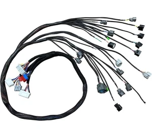 Fit For 1992-2000 Honda Civic B16 B18 CNCH-OBD2-1 B-Series Engine Wiring Harness - Bild 1 von 7