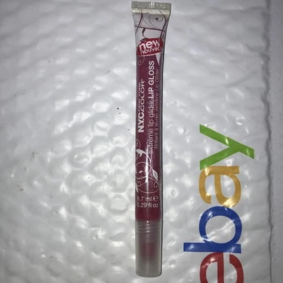 Brillo de labios NYC New York Color Extreme Lip Glider 520U PLAZA PUNCH sellado nuevo sin caja Foto 1 de 4