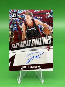 2024-25 Panini Donruss Optic Pelle Larsson #FBS-PLL Fast Break Signature Holo - Bild 1 von 2