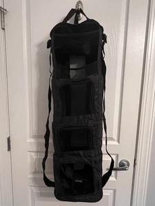 Preowned Solgaard Black The Carry-On Closet Insert Five Shelf System No Suitcase - Picture 1 of 18