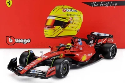 Bburago Ferrari F1 SF-23 Scuderia #44 Test Fiorano 2025 (Hamilton) 1:18 w/ Case - Image 1 of 2