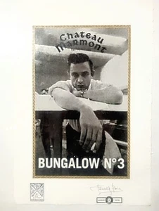 Johnny Cash, Chateau Marmont, Bungalow No.3 Ltd. Edition Signed Fairchild Paris - Picture 1 of 8