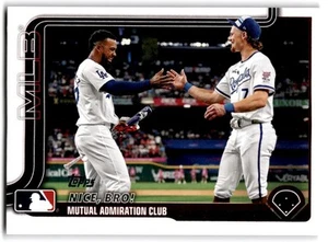 2025 Topps Series Two Checklist Nice Bro! Dodgers/Royals #365 - Picture 1 of 2