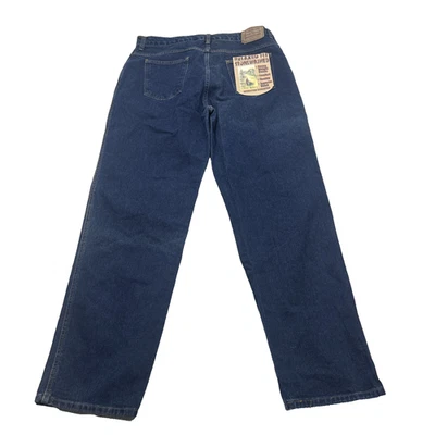 NEW Open Trails Stone Washed Mens Jeans Sz 35x32 Heavy Rugged Vintage - Image 1 of 4