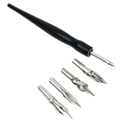 Comic Dip Pen Nib Set Calligraphy Manga Art for Sketching Writing - Image 1 of 4