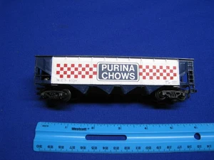 HO Scale Tyco Purina Chows Hopper - Freight Train - Picture 1 of 4