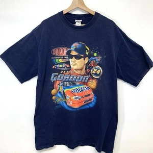 Vtg Chase Authentic Jeff Gordon T Shirt XL Dupont Graphics Nascar All Cotton - Picture 1 of 8