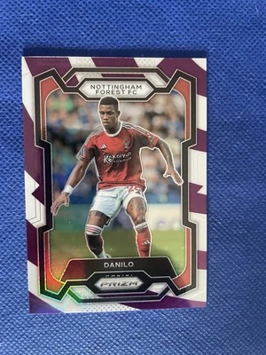 Danilo Prizm Purple White / 92 2023 -2024 Nottingham Forest  - Image 1 of 2