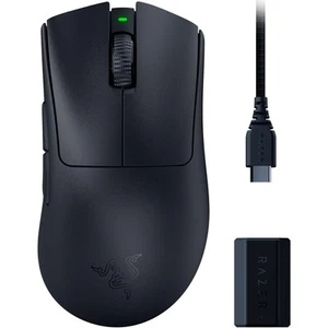 Razer DeathAdder V3 Pro + HyperPolling Wireless Dongle Bundle Gaming Mouse Wirel - Picture 1 of 7