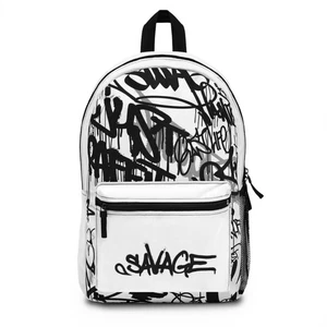 Savage Graffiti Abstract Rucksack | Back to School Bag, Versand kostenlos! - Bild 1 von 6