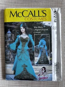 McCall’s #7218 Ladies 14-22 Costume Peacock Yaya Han Jacket Corset - Picture 1 of 2