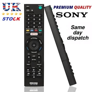 SONY TV RMT-TX300E REPLACEMENT REMOTE CONTROL BRAVIA 3D HD NETFLIX YOUTUBE - Picture 1 of 8