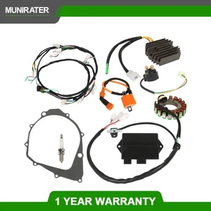 For Yamaha Warrior 350 YFM350X Magneto Stator+Ignition Coil+Wire Harness CDI Kit - Picture 1 of 13