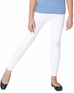 ToBeInStyle Girls’ Full-Length Seamless Polyester Blend Leggings - Picture 1 of 10