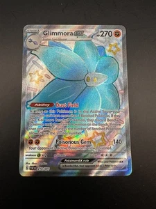 Pokemon Card Glimmora Ex 218/091 Shiny Ultra Rare Paldean Fates - Picture 1 of 2