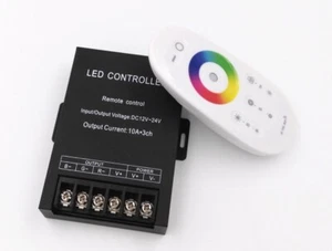 2.4G Touch Remote Control 30A Controller RGB Dimmer LED Light Strip Controller - Picture 1 of 3