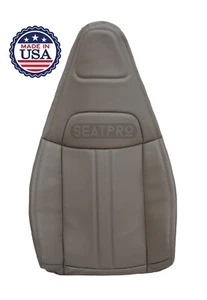 Fits 2016-2021 GMC Savana Van 1500 Front Top Replacement Seat Cover Tan Vinyl - Picture 1 of 16